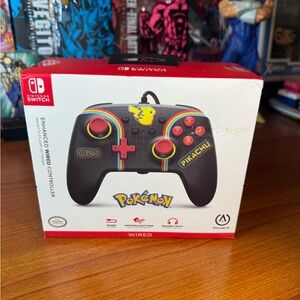 Nintendo Switch Pikachu Wired Controller